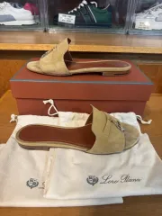 38/245-250) Loro Piana サマー チャーム サンダル スリッパのサムネイル