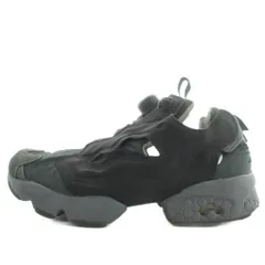 リーボック Reebok × エミ emmi インスタポンプフューリー Instapump Fury スニーカー シューズ 24.0cm グレー 黒 ブラック GW1180 /AN10