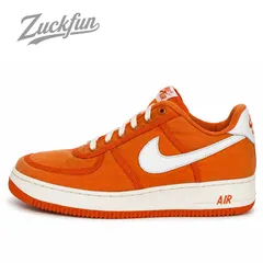 NIKE AIR FORCE 1 LOW CANVAS エア フォース 1 ロー カット キャンバス オレンジ ホワイト メンズ 白 メンズ ナイキ スニーカー 28.5 cm  U04977
