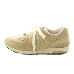 ニューバランス NEW BALANCE Made in USA 1400 リミテッドエディション レザースニーカー スエード US9 27cm ベージュ M1400BE /KU