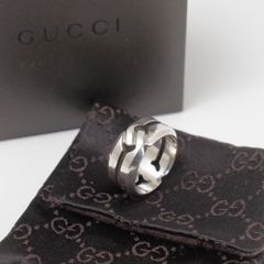 BEARFRUIT様【GUCCI】ノット インフィニティ リング 18号 267 - メルカリ