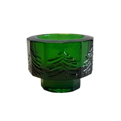 iittala vintage “KUUSI”（グリーン）キャンドルホルダーBのサムネイル