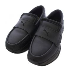 ♢958♢PUMA ローファー ブラックLOAFYRWMNS397730 - メルカリ