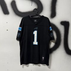 激レア NIKE NFLカロライナパンサーズ キャムニュートン ゲームシャツ