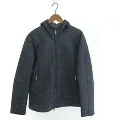 EMPORIO ARMANI エンポリオアルマーニ キルティングレザージャケット サイズ:50 フード    ブラック  / 240002233352のサムネイル