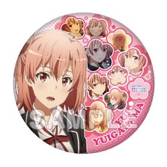 一色いろは 缶バッジ やはり俺の青春ラブコメはまちがっている。 俺