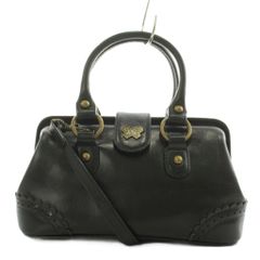 美品】ANNA SUI ミニドクターズバッグ 廃盤品 ブラウン ミニボストン