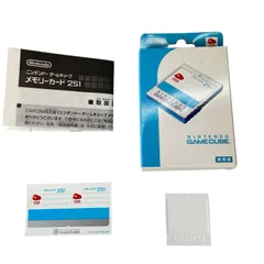 Gamecube用 メモリーカード251 クラブニンテンドー美品 Nintendo 任天堂 ゲーム周辺機器【中古】【送料無料】のサムネイル