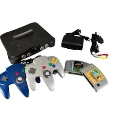 Nintendo 64 本体　セットNintendo 任天堂 ゲームハード【中古】【送料無料】のサムネイル