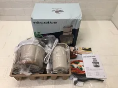 rècolte レコルト フードプロセッサーコンボ RCP-6(W)のサムネイル