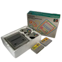 スーパーファミコン 本体 箱付き　セットNintendo 任天堂 ゲームハード【中古】【送料無料】のサムネイル