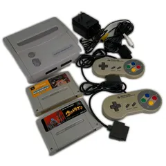 スーパーファミコンJr. 本体　セットNintendo 任天堂 ゲームハード【中古】【送料無料】のサムネイル