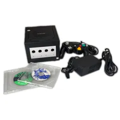 ゲームキューブ 本体 ブラック　セットNintendo 任天堂 ゲームハード【中古】【送料無料】のサムネイル