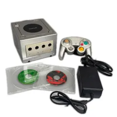 ゲームキューブ 本体 シルバー セットNintendo 任天堂 ゲームハード【中古】【送料無料】のサムネイル