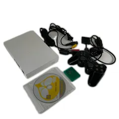 PS2 90000 本体　セットsonny ソニー ゲームハード【中古】【送料無料】のサムネイル