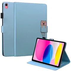 【新品】 (2022モデル) TEDTIKJT iPad 10.9 2025 ケース iPad 第10世代 ケース 2022 iPad 10.9 カバー 高級PUレザー製 ペンシル収納 オートスリープ機能 ポケット付き 手帳型 マルチアングル 全面保護 i 1
