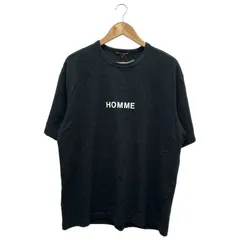 COMME des GARCONS HOMME (コムデギャルソンオム) ロゴカットソー HM-T103 ブラック XLのサムネイル