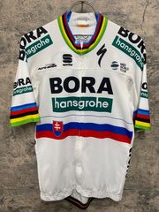 スポーツフル サイクルジャージ ロゴ柄 XXL ホワイト ビアンキ チーム