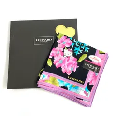 LEONARD レオナール ×ハローキティ/ハンカチーフ  ミニスカーフ    ブラック/マルチカラー レディース / 240001211339のサムネイル