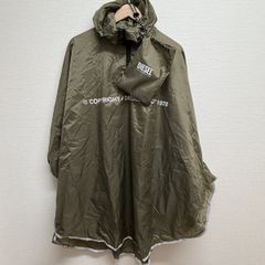 DIESEL ディーゼル ナイロン ポンチョ レインコート カーキ フード付 