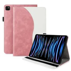 【新品】 iffeenny ipad pro 12.9 ケース第6/5/4/3世代に適用(2022 2021 2020 2018)ipadpro12.9 ケース 衝撃吸収 薄型 TPU素材製 傷つけ防止 全面保護 角度調整 スタンド機能 スマートカバー 手 1のサムネイル
