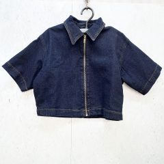 ZARA デニムジャケット＆スカートパンツセットアップ - メルカリ