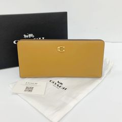店頭完売 上質レザー 新品 COACH コーチ 長財布 リテールモデル - メルカリ