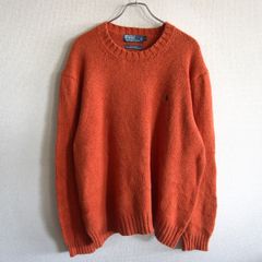雰囲気抜群/90s】POLO RALPH LAUREN【コットン ニット セーター】XL