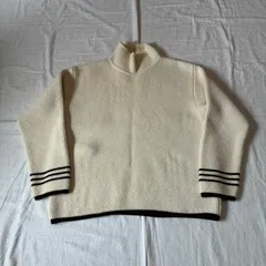 1998AW STONEISLAND ストーンアイランド セーター コットン×ナイロン ホワイトベージュ M表記のサムネイル