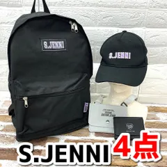 S.JENNI　ジェニィ キッズ/子供　リュック/キャップ/ティッシュポーチ/お財布　4点まとめて　現状品　NMO6-136-08-60のサムネイル
