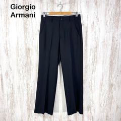 80s GIORGIO ARMANI Cotton Rayon Slacks - メルカリ