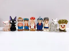 スタジオジブリ 指人形 ソフビ もののけ姫 魔女の宅急便 天空の城ラピュタ 9体セットのサムネイル