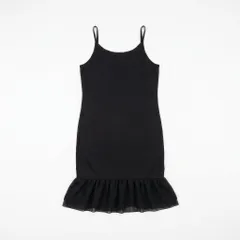 SONIA RYKIEL ソニアリキエル 裾フリル キャミワンピース 黒 40 Chaos風のサムネイル