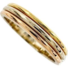 17.5号 【CARTIER/カルティエ】スリーカラー リング・指輪 K18ゴールド 