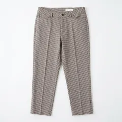 SIMPLE LIFE シンプルライフ チェック柄 カジュアルパンツ 茶 theory風のサムネイル