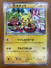 ピカチュウ プロモ PROMO 154/XY-P いっしょにたべよ ポケカ ポケモン ポケモンカード ID 5800