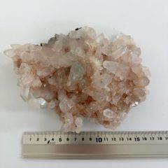 ブランドバーグ産アメジストとプレナイト共生クラスター BN-303 - メルカリ