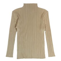 PLEATS PLEASE 長袖 プリーツトップス アイボリー3サイズ美品 - メルカリ