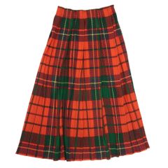 ルキルト Le kilt ラップ巻きプリーツスカート 百貨店購入 新品未使用