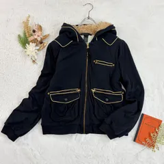 MARC by MARC JACOBS Hoodie マークバイマークジェイコブス スウェット パーカー フーディー フルジップ ジャケット 内側ボア レディース L M192649 09のサムネイル