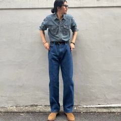 90s dickies874 USA製ディッキーズレアカラーヘザーグレー霜降り
