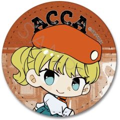 [중고] 배지·빈즈 B(로타) 가죽 배지(원형) [ACCA13구 감찰과]