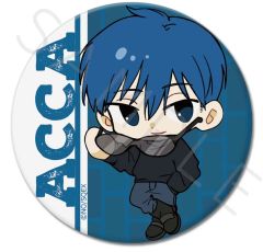 [중고] 배지 빈스 C(니노) 원형 캔 배지(57mm) [ACCA13구 감찰과]