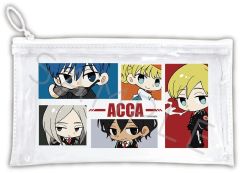[중고] 가방 디자인 A 플랫 클리어 파우치 [ACCA13구 감찰과]