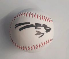 元読売ジャイアンツ 高橋由伸サイン入り硬式野球ボール 記念グッズ