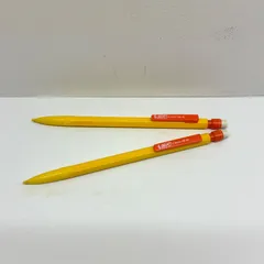 【アメリカ直輸入】BiC の 0.9mm カラフル・シャープペン イエロー ２本セット, ビック アメリカのシャープペン 太字シャープペン シャーペンのサムネイル