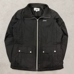95 アシックス キルティング ジャケット ブラックのサムネイル