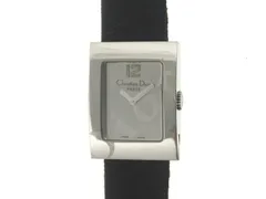 【ノーメンテナンス特価】Dior ディオール ウォッチ マリス 時計 D78-109 腕時計 ステンレススチール/レザー/ナイロン シルバー シルバー レディース【中古】431のサムネイル