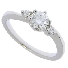 MONNICKENDAM モニッケンダム デザイン ダイヤ リング Pt950 プラチナ ダイヤモンド 0.30ct 0.05ct 5.5号 指輪 3.5g アクセサリー レディース 送料無料 241100108340 ★