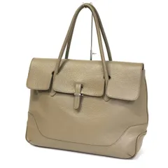 【倉吉店】 中古 PELLE MORBIDA | ペッレモルビダ トートバッグ MAIDEN VOYAGE フラップトート MB055A ベージュ 【121】のサムネイル